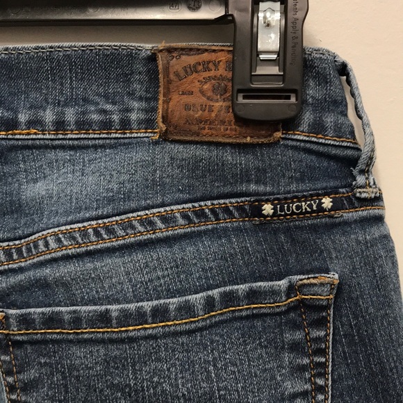 Lucky Brand Straight Leg Jeans - Medium Blue Denim - Picture 5 of 7